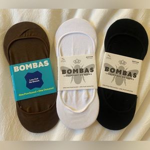 NWT No Show Bomba socks- 3 pairs